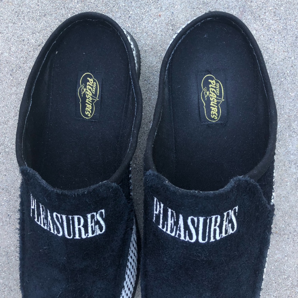Sperry x Pleasures Moc-Sider Mule Slip On Black Loafers Shoes Size 13M - Picture 6 of 13